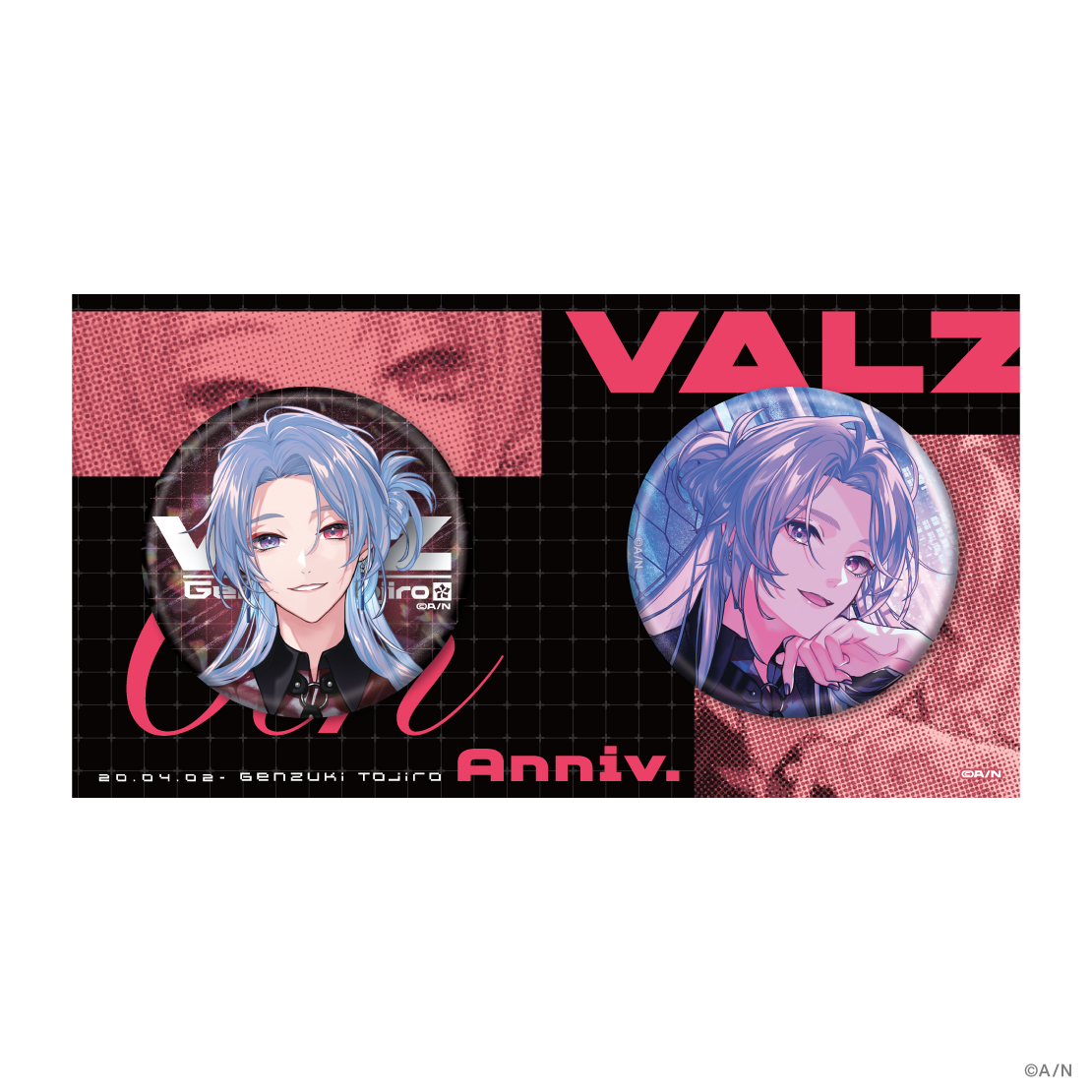 預訂] Nijisanji 【VΔLZ 6th】缶バッジセット(襟章set) – Modelmakerhk