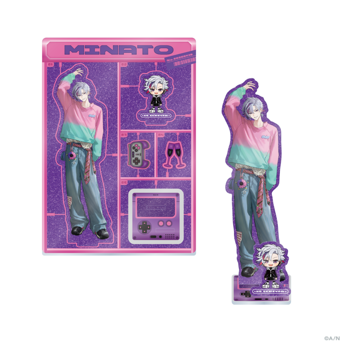 [Preorder] Nijisanji【VSせめよん】Acrylic Standee