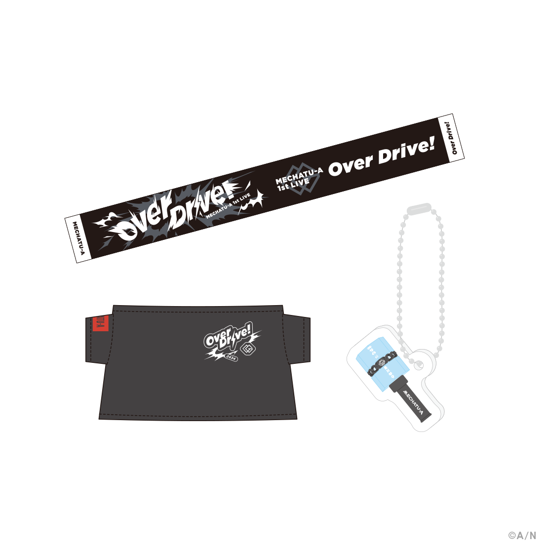[Pre-order] Nijisanji 【MECHATU-A 1st LIVE】 Plushie Use Shirt
【MECHATU-A 1st LIVE "Over Drive!"】