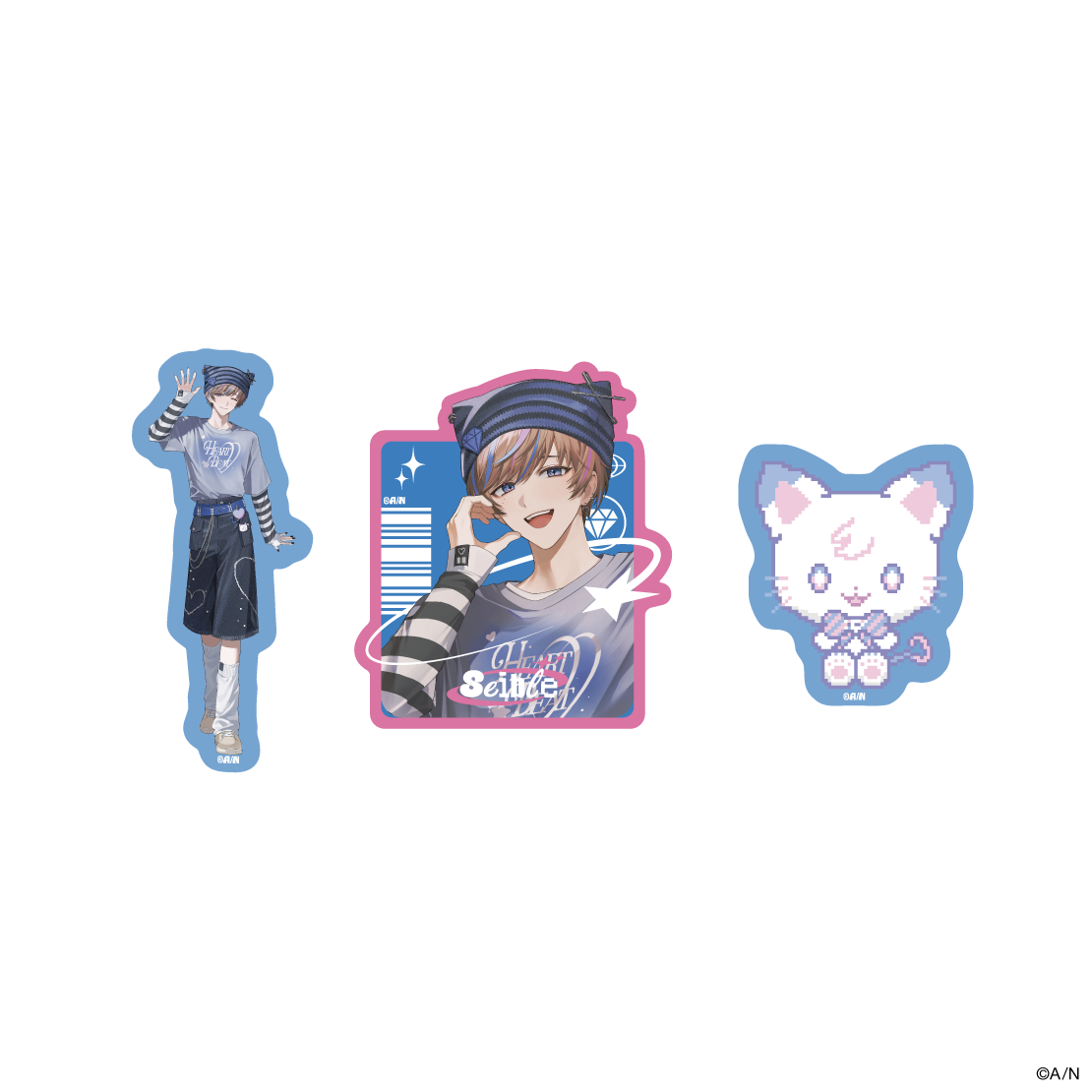 [Pre-order] Nijisanji 【BY THE HEARTBEAT】Sticker set