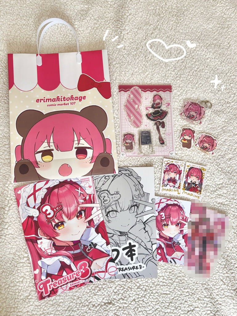 [C107代購][C107] Treasure 3 (えりまき) -同人新刊set[Fanart]