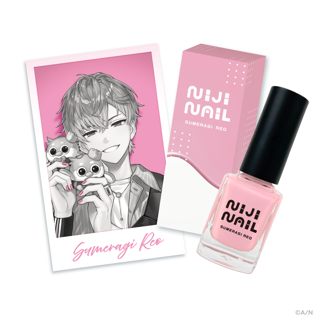 [預訂] Nijisanji 【にじネイル Fresh】ネイルポリッシュ(指甲油附小卡)