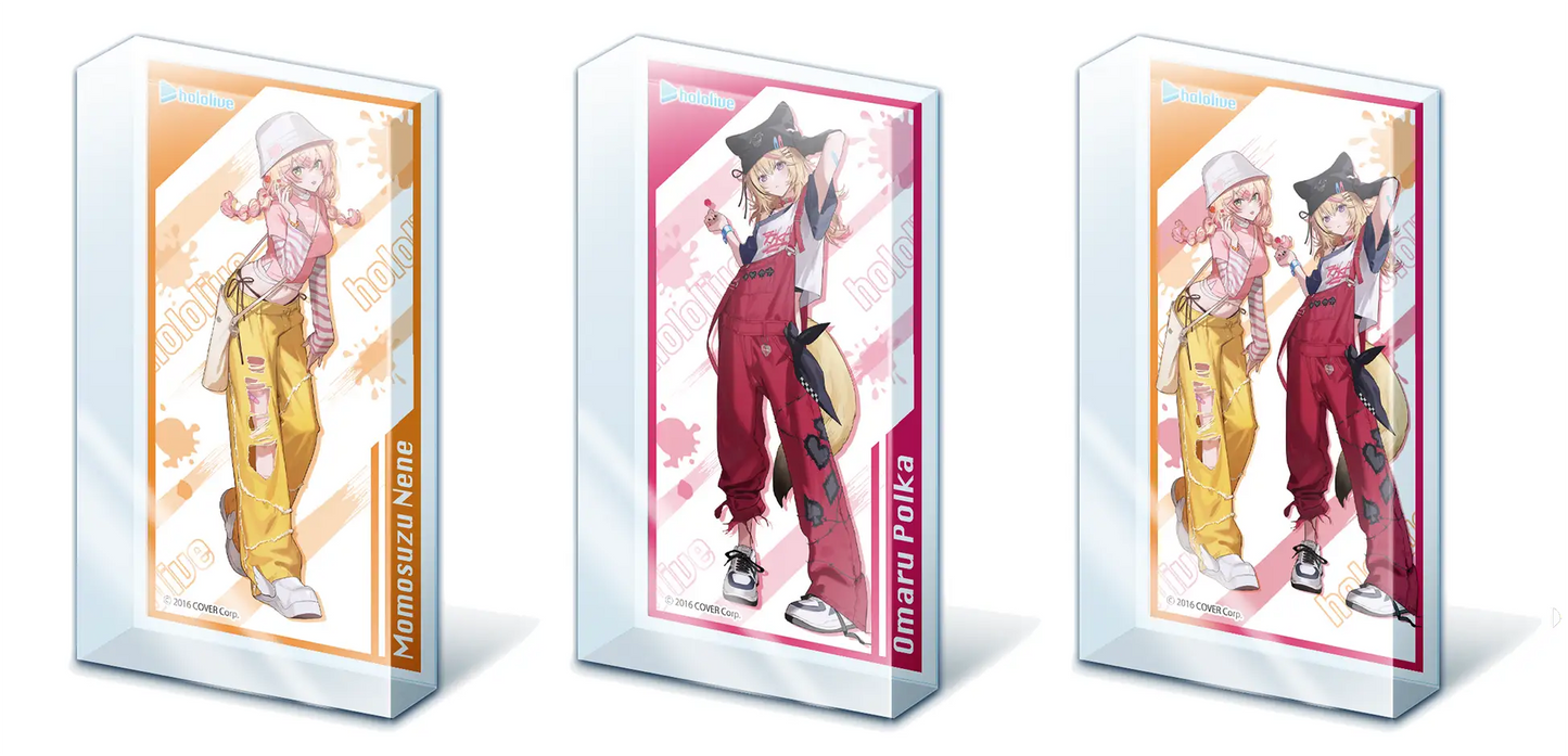 「現貨」Hololive x Molly Online (桃鈴ねね/尾丸ポルカ)