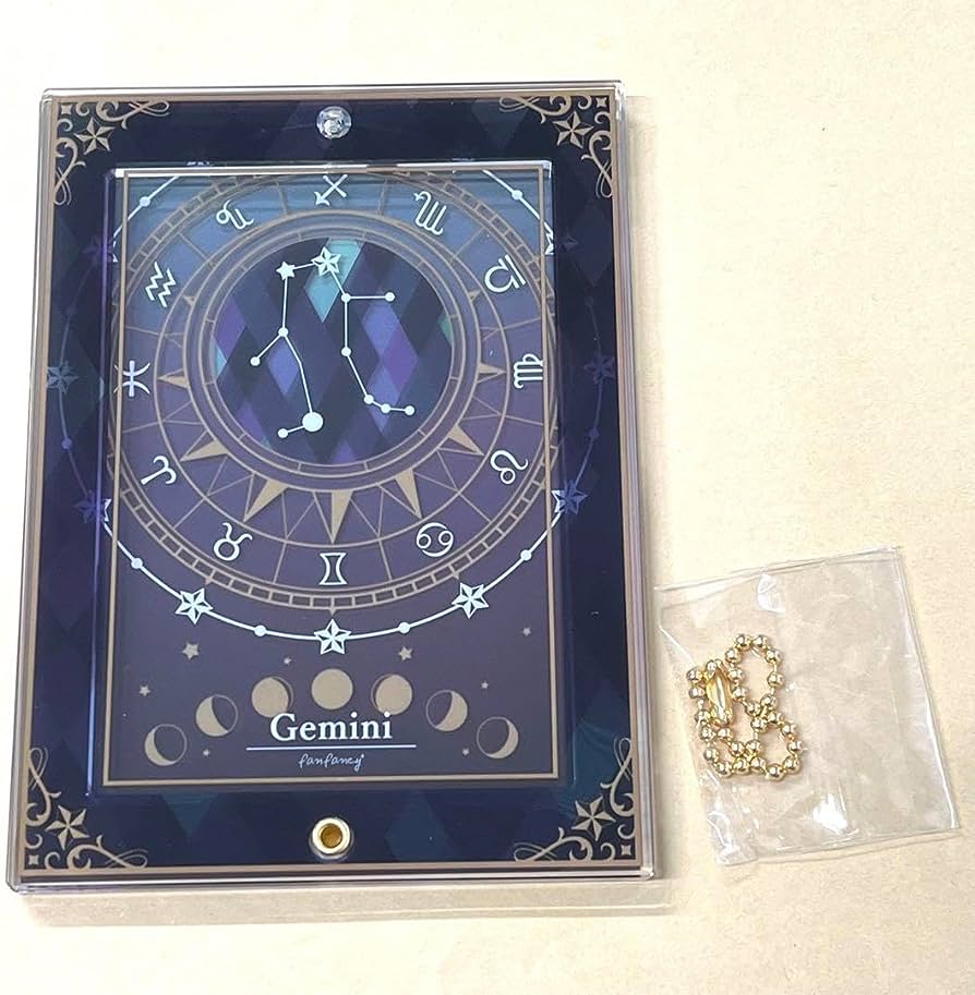 「現貨」[Fukuya] - photo card 星座亞克力相框 (掛件)