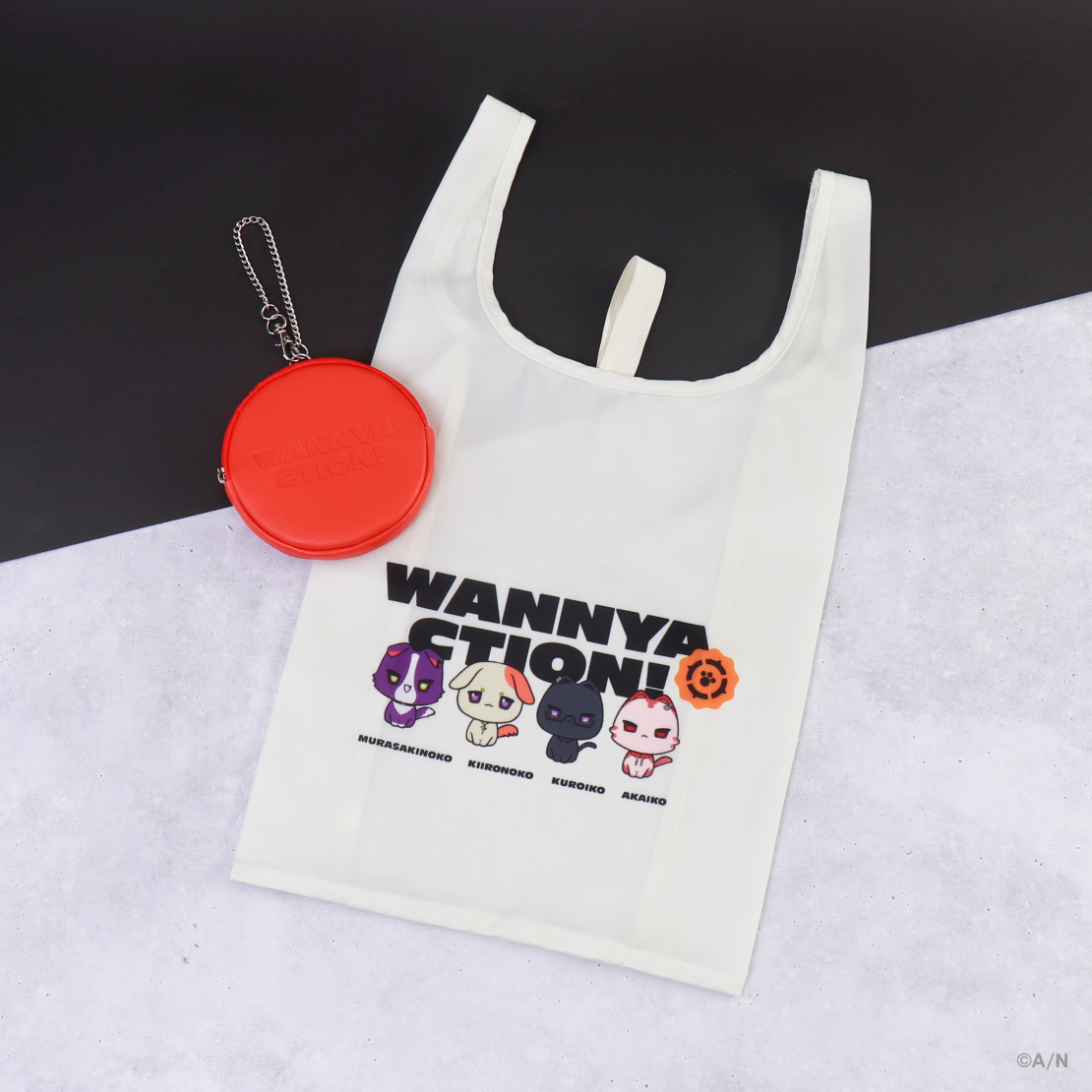 [Pre-order] Nijisanji 【VOLTACTION 2nd LIVE】ポーチ付きエコバッグ(Eco-friendly Bag with Small Pouch)