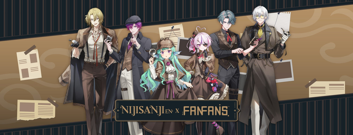 「預訂」Nijisanji [NIJISANJI EN x FanFans cafe] 偵探謎影 系列 商品
