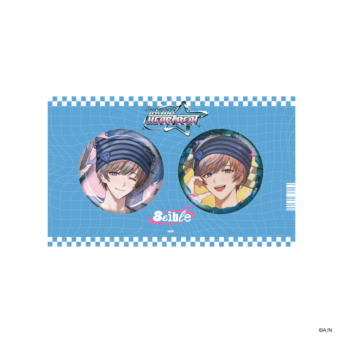 [Pre-order] Nijisanji 【BY THE HEARTBEAT】Badge set