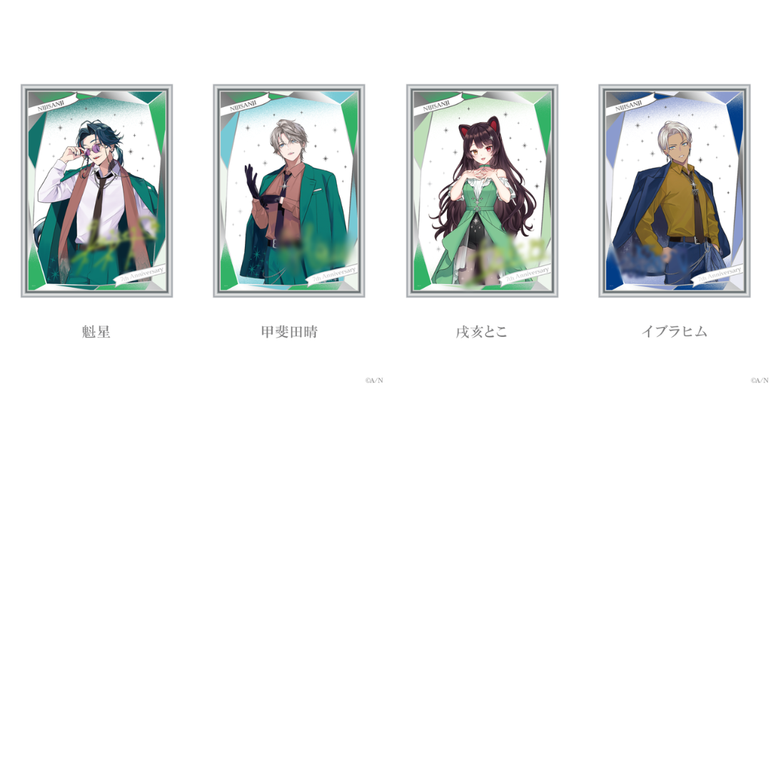 [pre-order] Nijisanji 【Nijisanji 7th Anniversary】part3 - Half-width Tapestry /Mini gift set /Mirror acrylic board