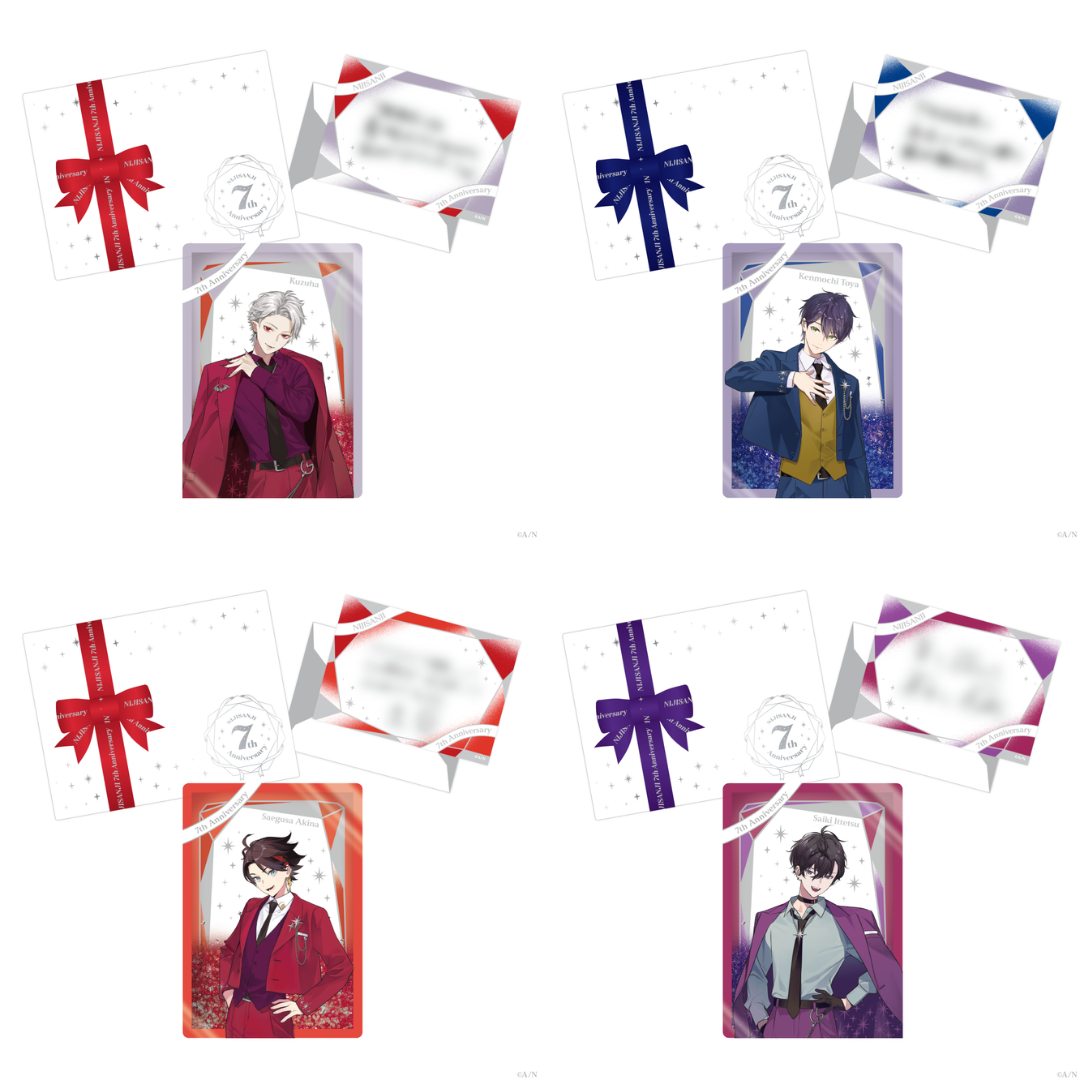 [pre-order] Nijisanji 【Nijisanji 7th Anniversary】part3 - Half-width Tapestry /Mini gift set /Mirror acrylic board