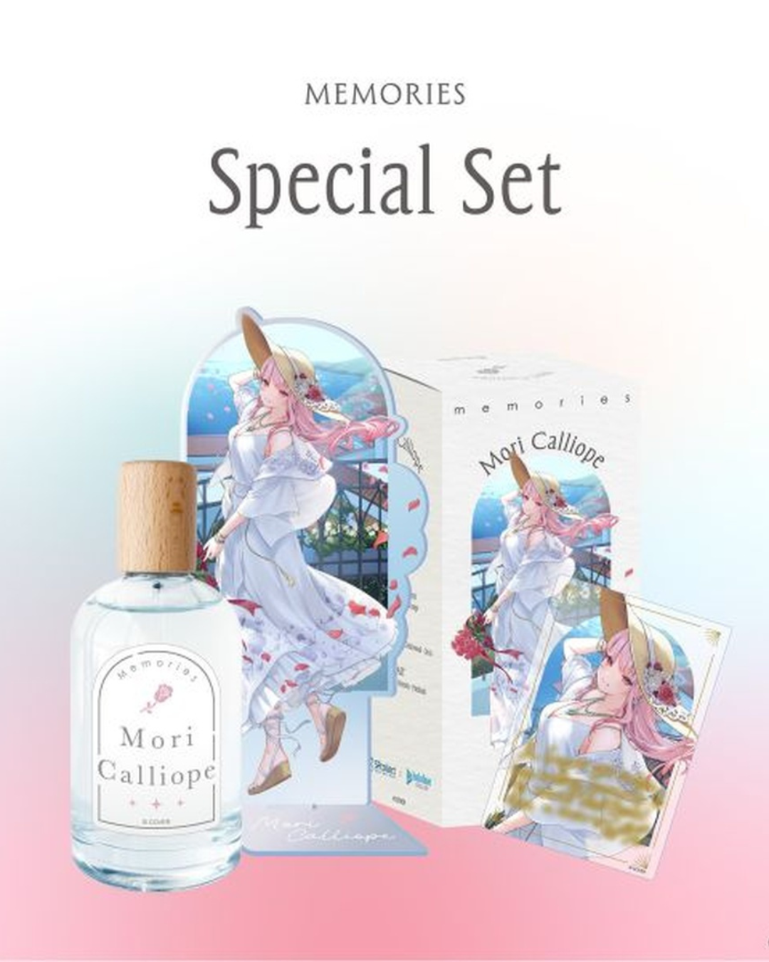 [pre-order] Hololive x SPcollect MEMORIES Fragrance (Mori Calliope / Ninomae Ina'nis)