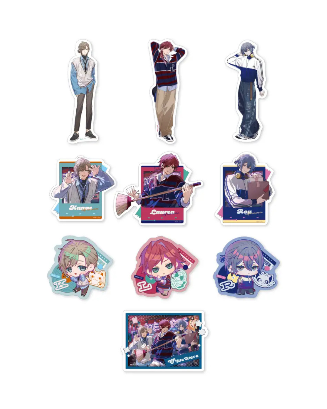  [pre-order]  Nijisanji [If We Were ~Kanae, Lauren & Rou ver.~]  Goods