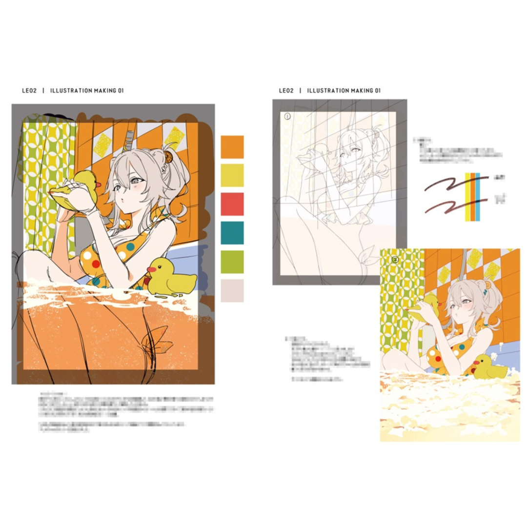 [C104代購] LEO2 - HOLOLIVE FAN BOOK Vol.3 新刊SET - 同人本(50P) [fanart book] (獅白ぼたん/ 原設擔當)