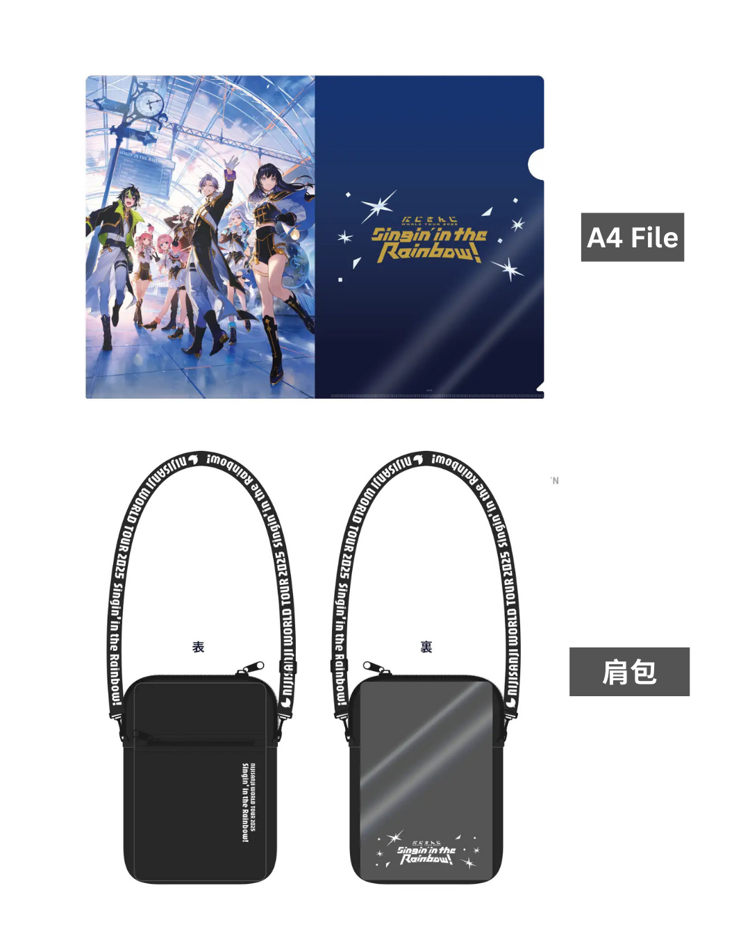 「預訂」Nijisanji [WORLD TOUR 2025 Singin’ in the Rainbow！] 商品 [再販]