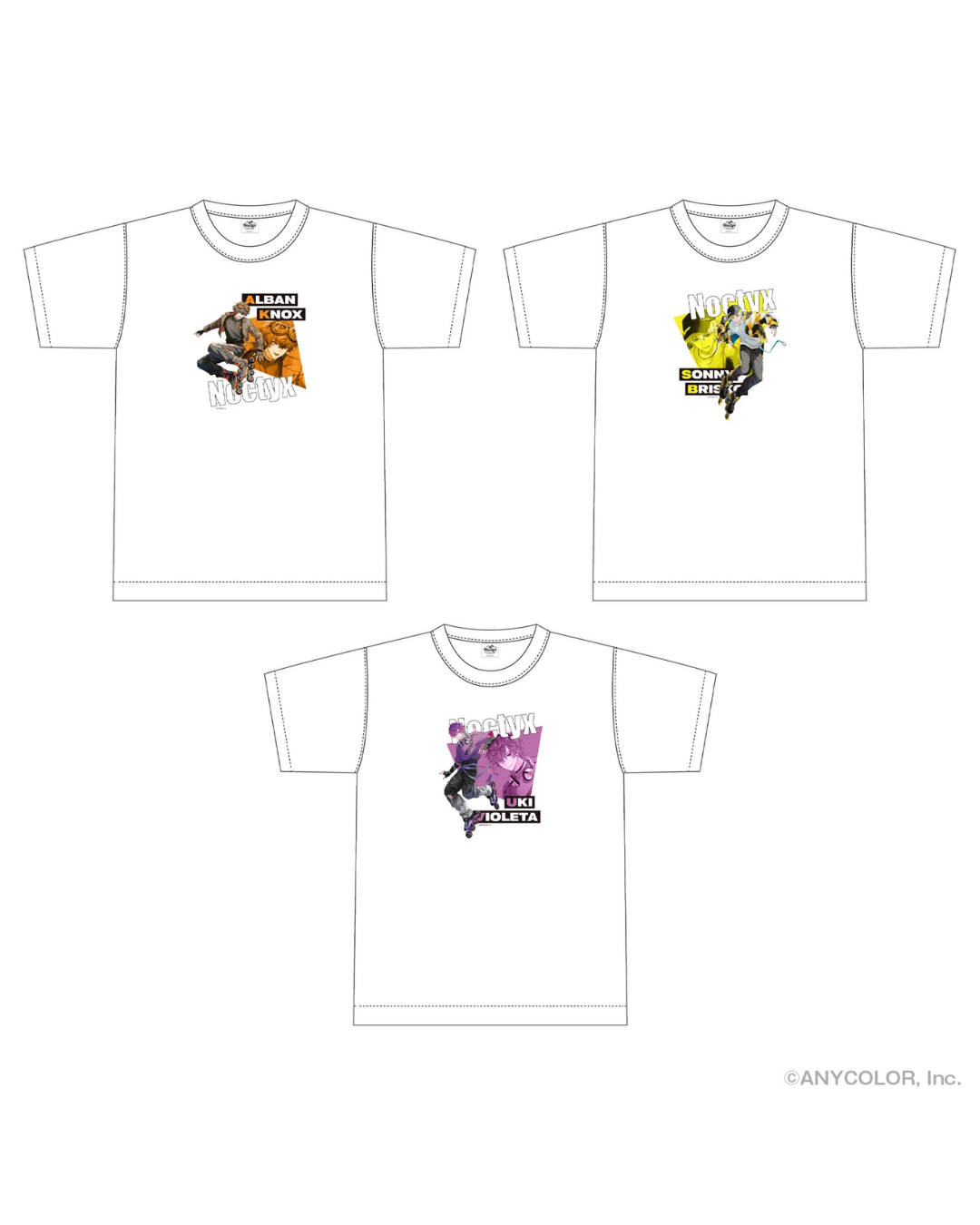 「預訂」Nijisanji【Noctyx INLINE ROLLER STYLE】周邊商品