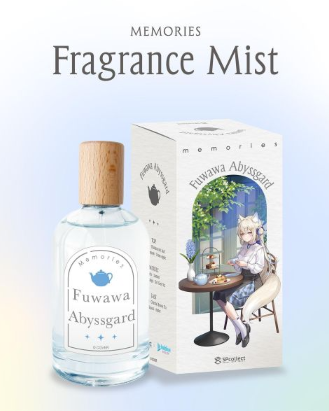[pre-order] Hololive x SPcollect MEMORIES Fragrance (Fuwawa Abyssgard & Mococo Abyssgard)