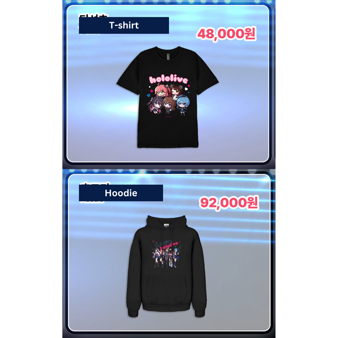 「現貨」 [現地場販]  Hololive 0期生 x V-SQUARE  韓國 Pop up store 限定商品-星街すいせい