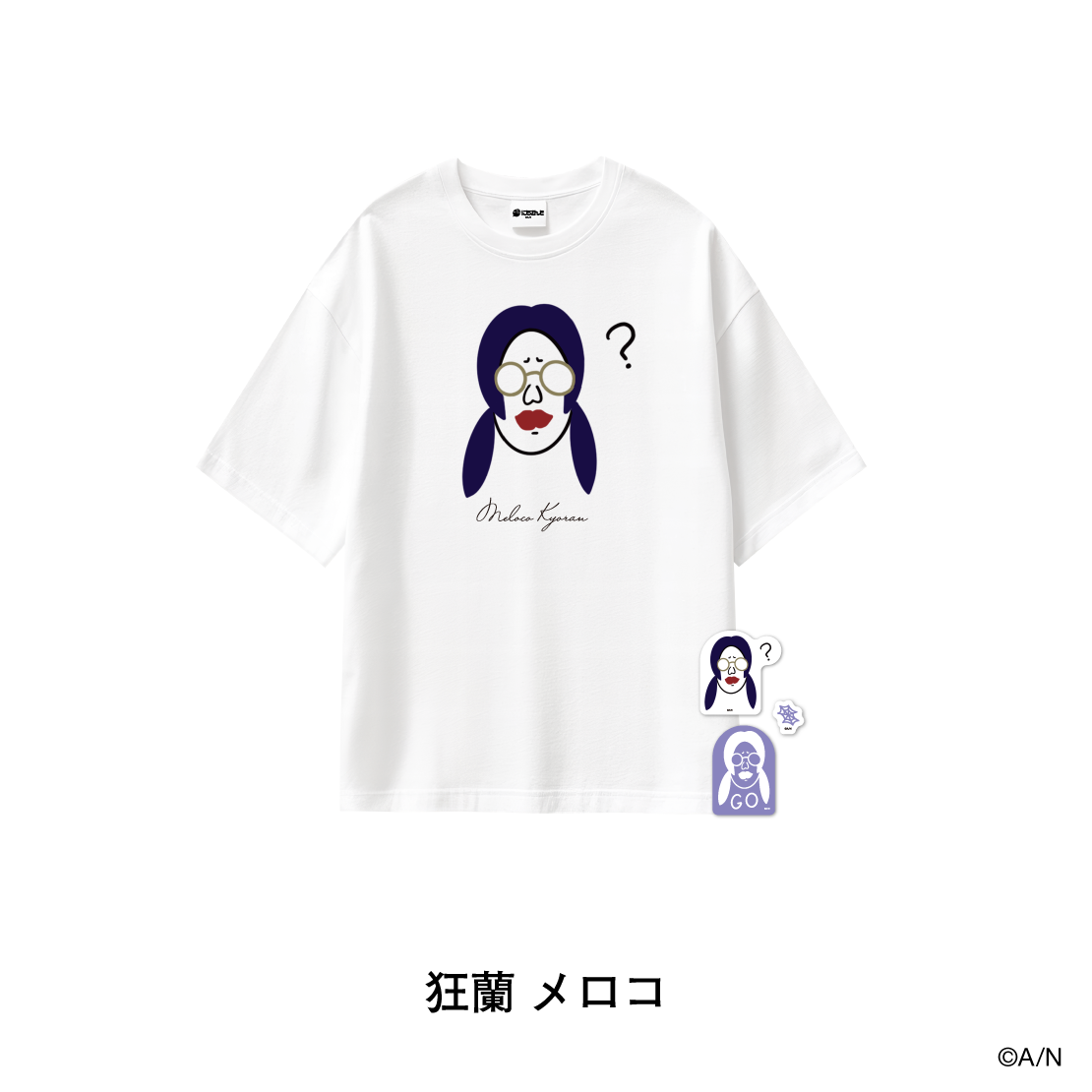 [Pre-order] Nijisanji Outing STYLE 4th Edition - Famous Quote T-shirt & Sticker Set