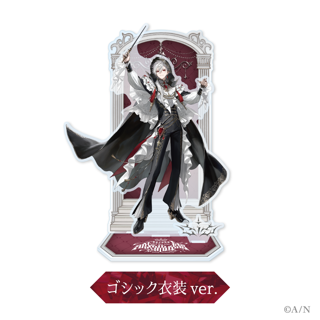 [Pre-order] Nijisanji 【葛葉 ワンマン LIVE】背景付きアクリルスタンド (Acrylic Standee with Background)【Kuzuha One-Man Live Bloody Alexandrite】