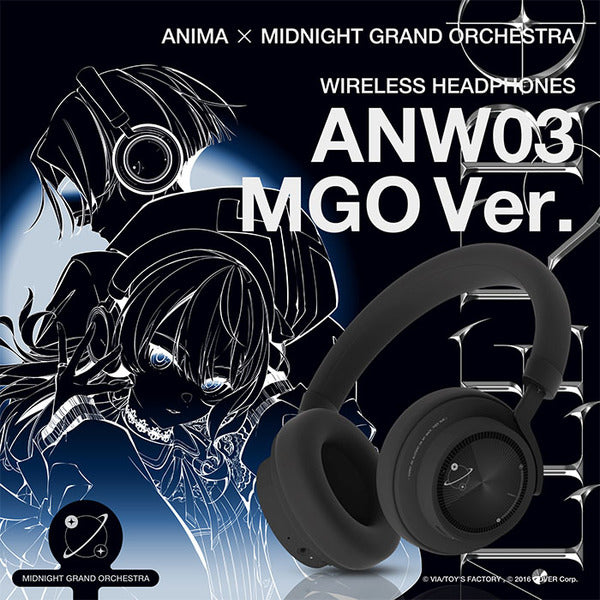 [pre-order] Hololive Hoshimachi Suisei - ANW03 Midnight Grand Orchestra Ver. - Headphones [Store Bouns]
