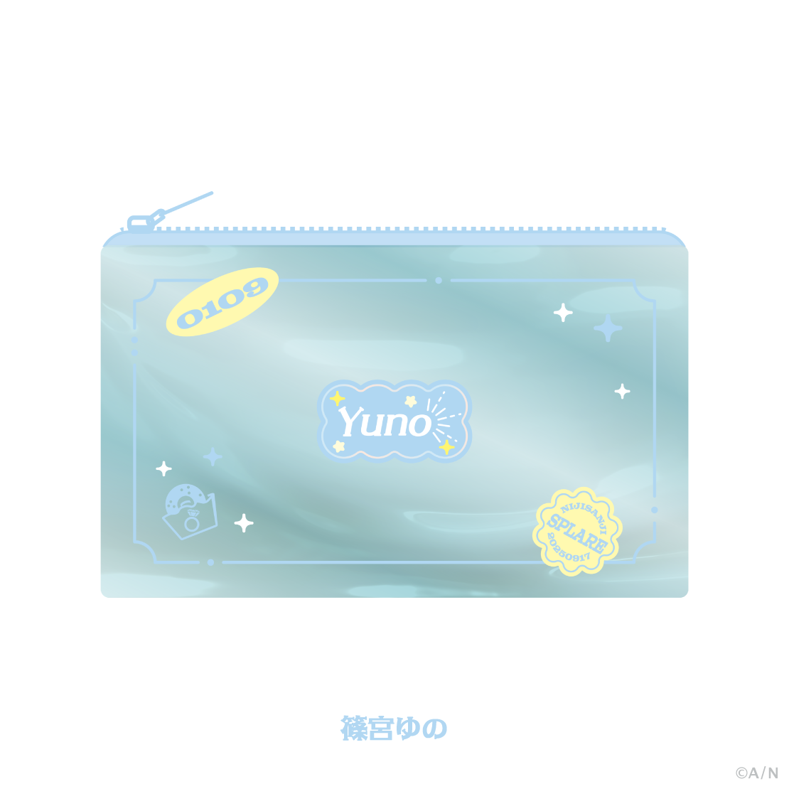 [Pre-order] Nijisanji 【ぽっぴん！すぷれあ】Zipper Pouch