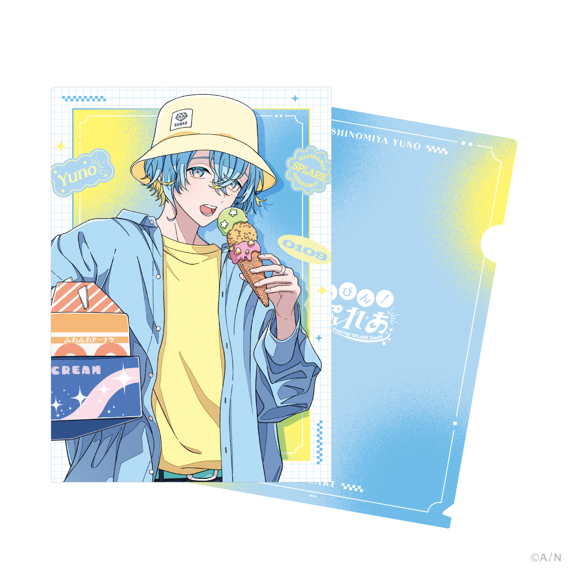 [預訂] Nijisanji 【ぽっぴん！すぷれあ】クリアファイル (A4file)