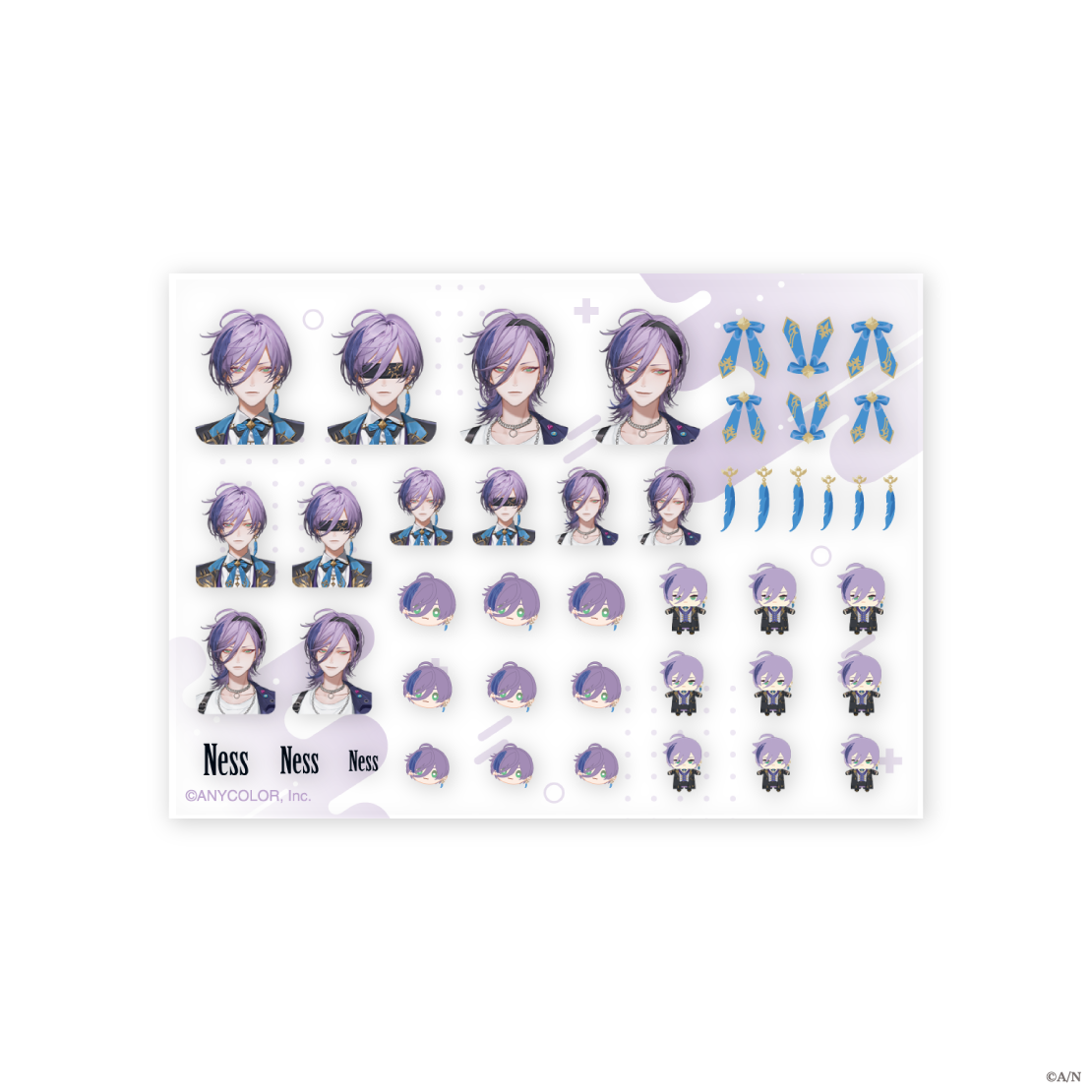 [Pre-order] Nijisanji 【にじネイル Shiny】Stickers