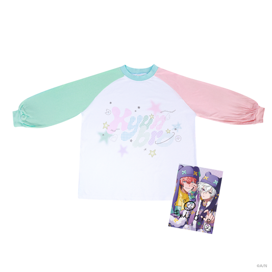 [預訂] Nijisanji 【きゅんbro】ロングスリーブTシャツ (ブロマイド付き)(長袖T恤（附明信片）)