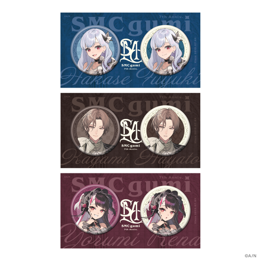 [預訂] Nijisanji 【SMC組 7th】缶バッジ セット(徽章套裝)