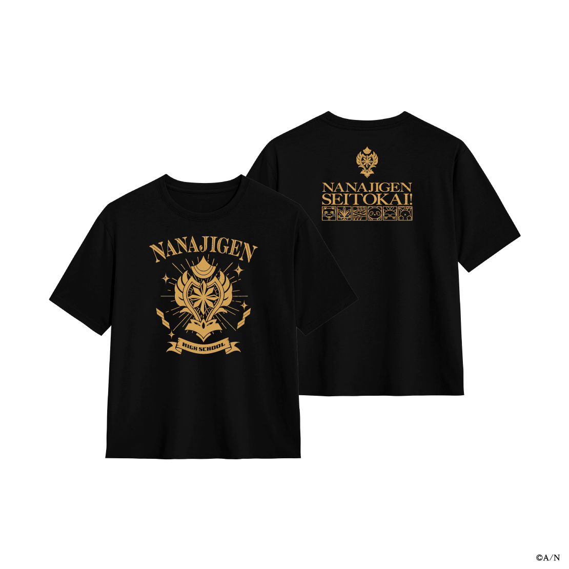 [預訂] Nijisanji 【劇場版 七次元生徒会！】Tシャツ (T恤)