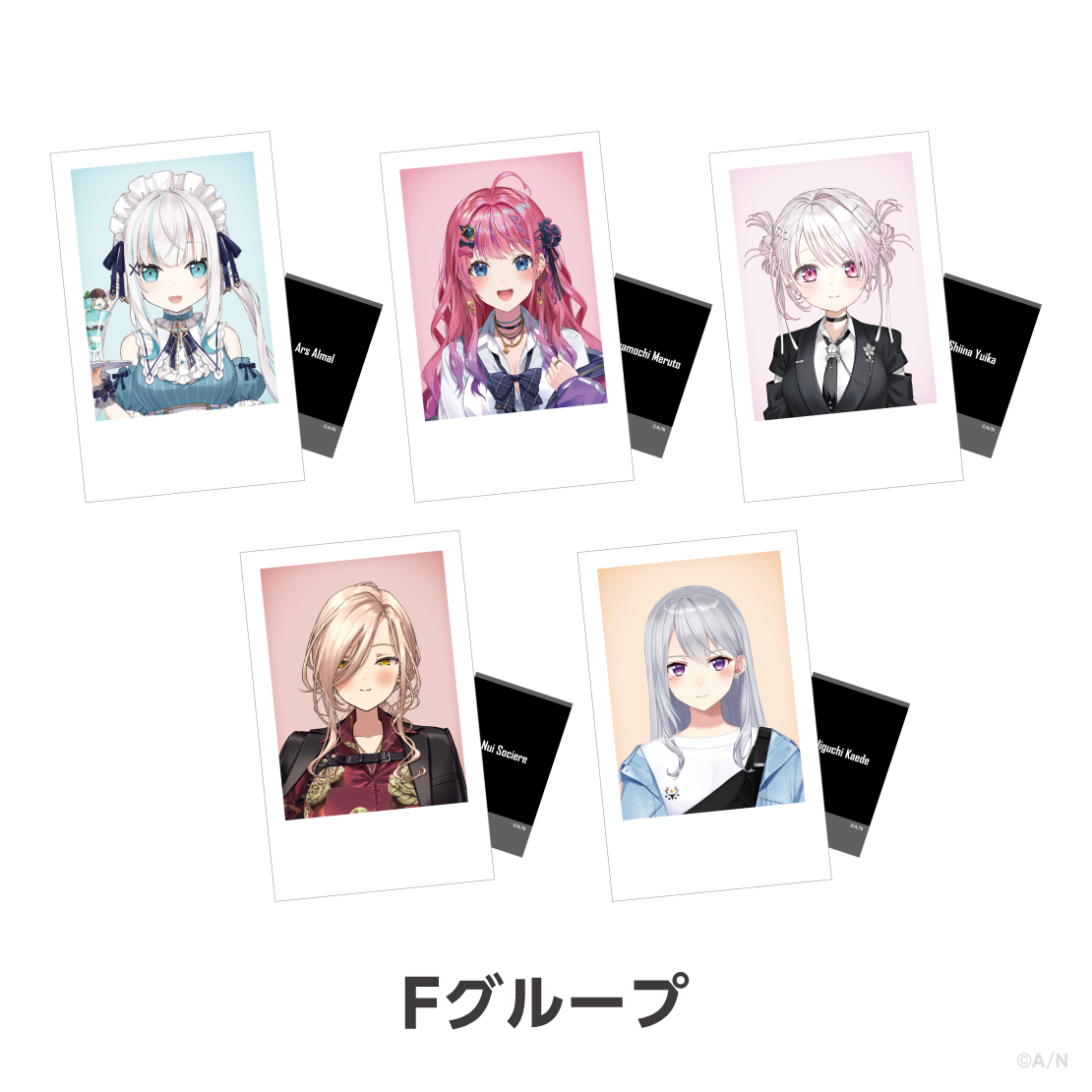 [預訂] Nijisanji 【Another Style Goods vol.1】ランダムチェキ風カード Fグループ(隨機拍立小卡 F組) [NIJISANJI Official Store 6th Anniversary]