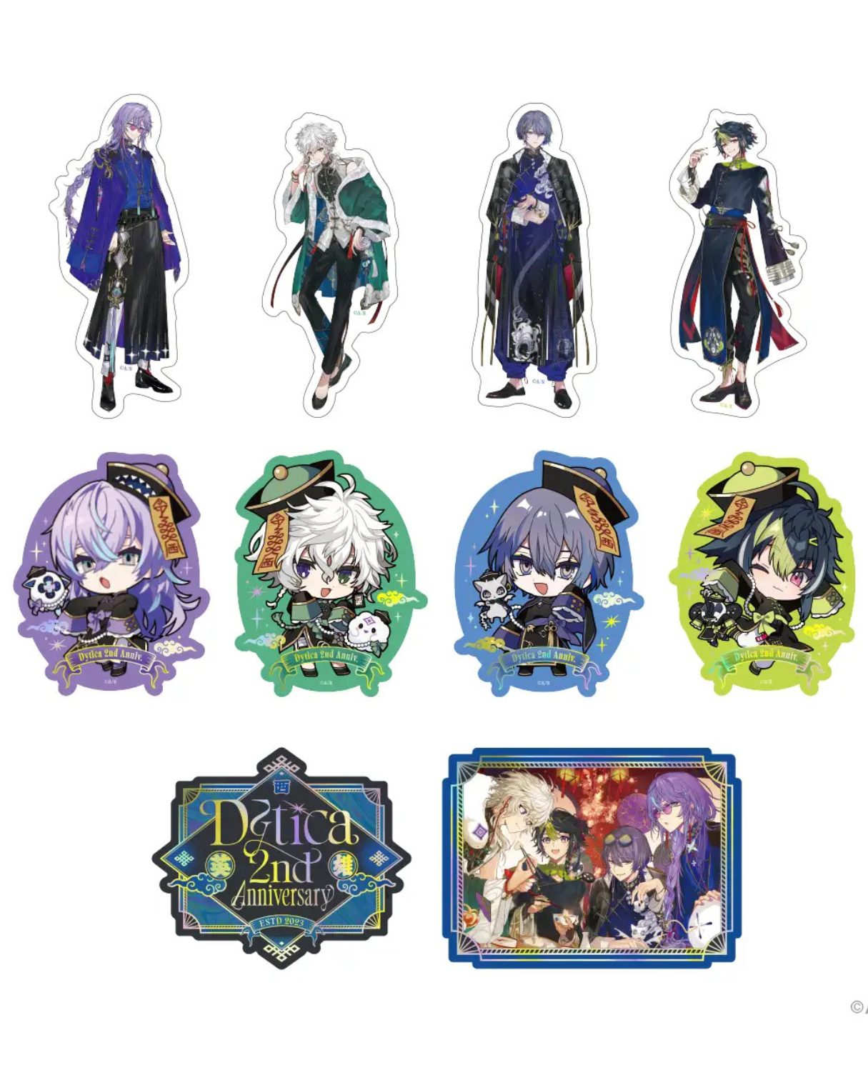 「現貨」Nijisanji [Dytica 2nd Anniversary] 商品