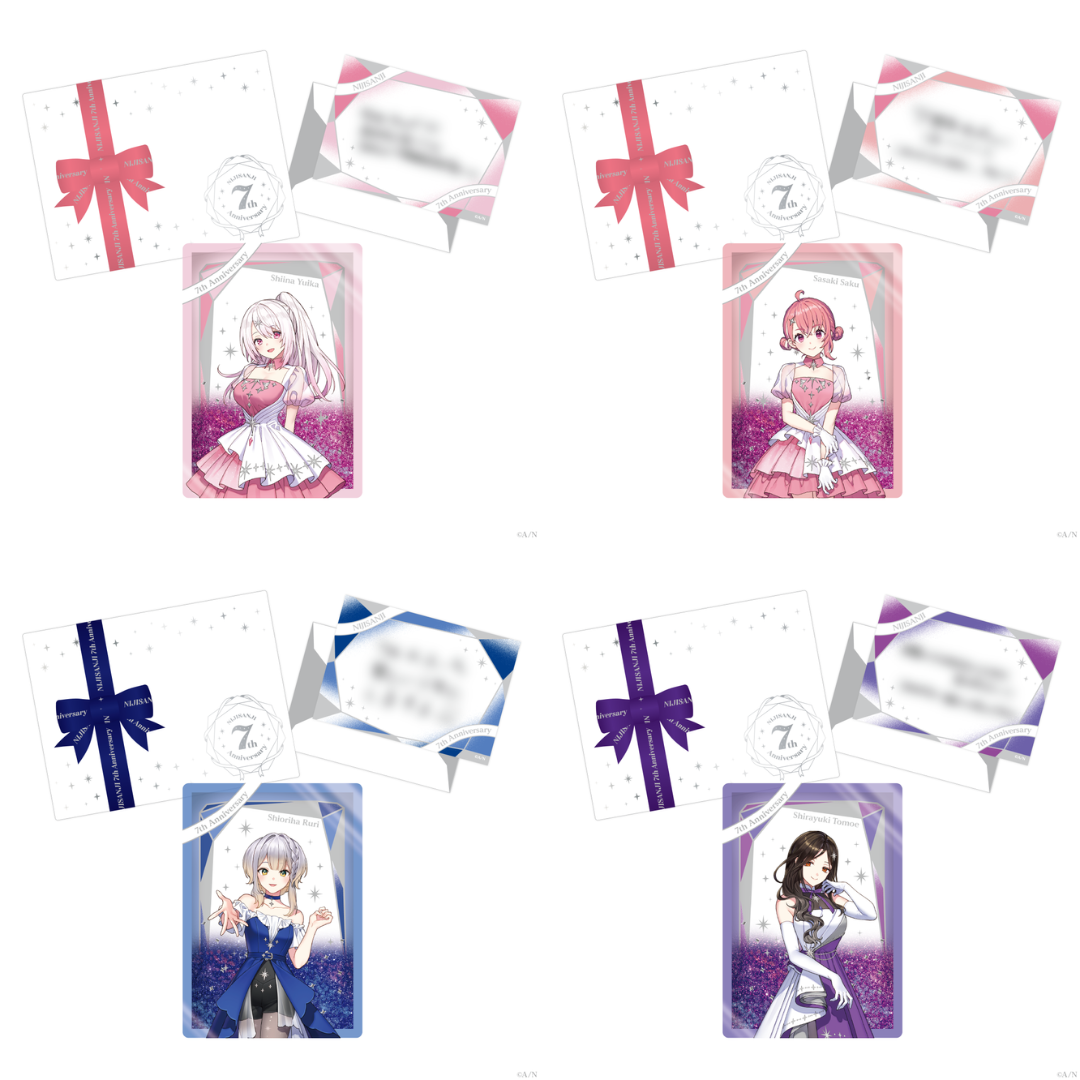 [pre-order] Nijisanji 【Nijisanji 7th Anniversary】part3 - Half-width Tapestry /Mini gift set /Mirror acrylic board