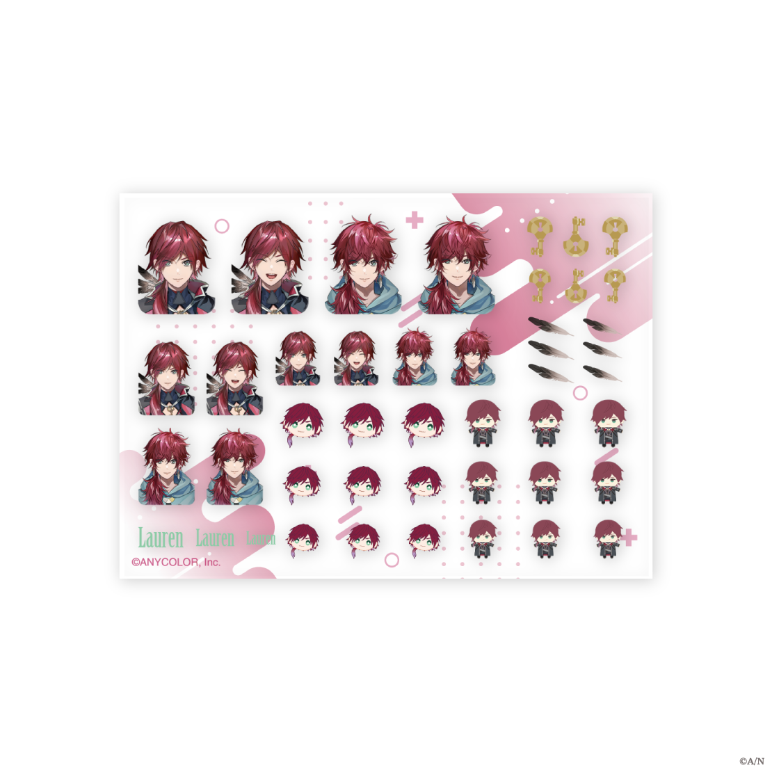 [Pre-order] Nijisanji 【にじネイル Shiny】Stickers