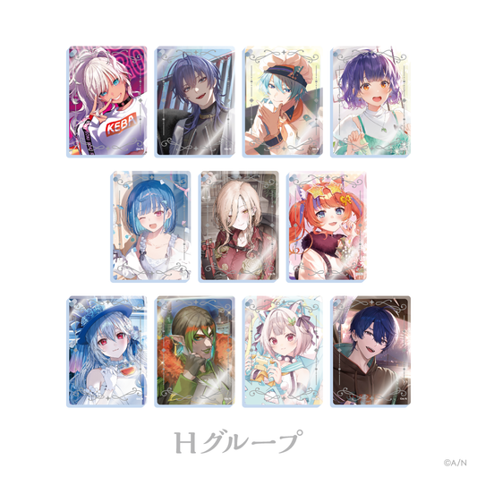 [預訂] Nijisanji 【にじさんじ ノスタルジアコレクション2026】アクリルブロックキーホルダー Hグループ(亞克力塊鑰匙扣 H組)  [NIJISANJI Official Store 6th Anniversary]