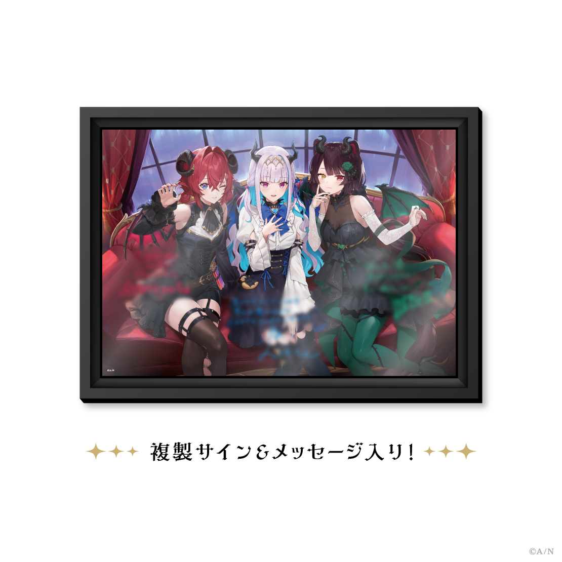 [預訂] Nijisanji 【さんばか 7th】ミラーアクリルパネル(鏡面壓克力板)