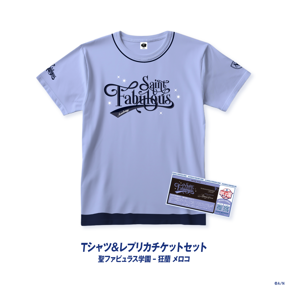 [Pre-order] Nijisanji 【Nijisanji甲子園2026】聖ファビュラス学園 & 狂蘭 メロコ(Meloco Kyoran)