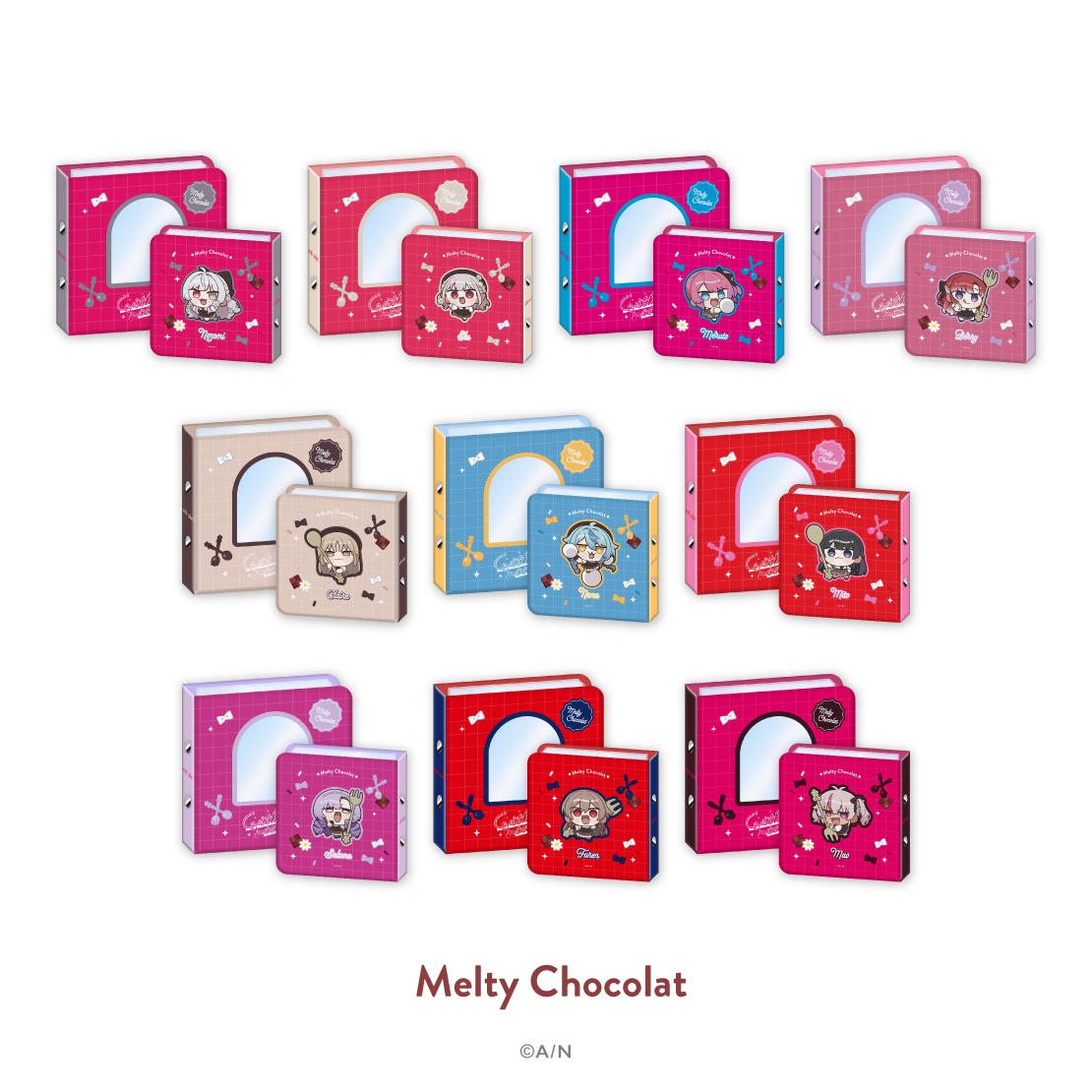 [預訂] Nijisanji 【にじさんじ 8th】コレクトブック(收藏書) Melty Chocolat [NIJISANJI Official Store 6th Anniversary]