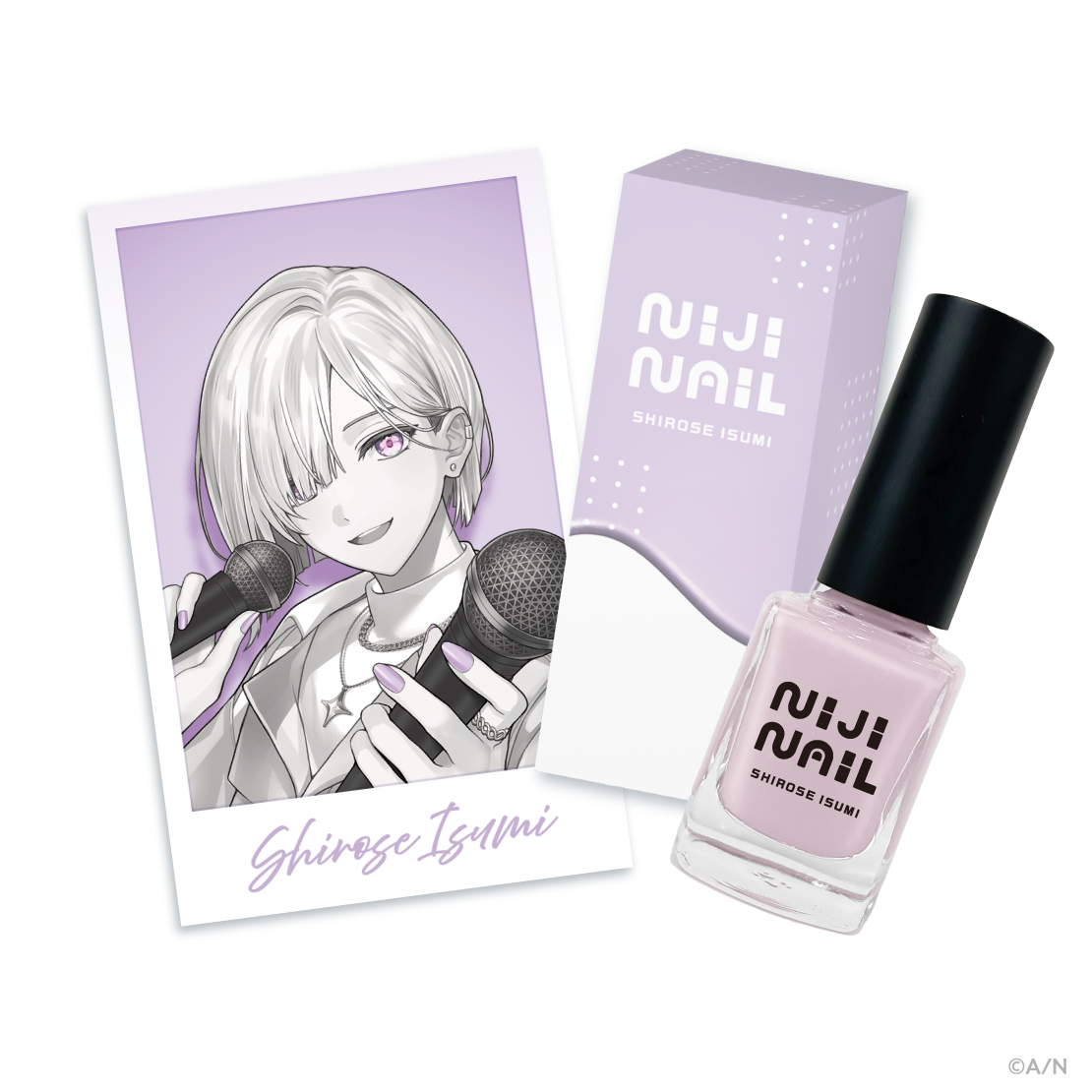 [預訂] Nijisanji 【にじネイル Fresh】ネイルポリッシュ(指甲油附小卡)