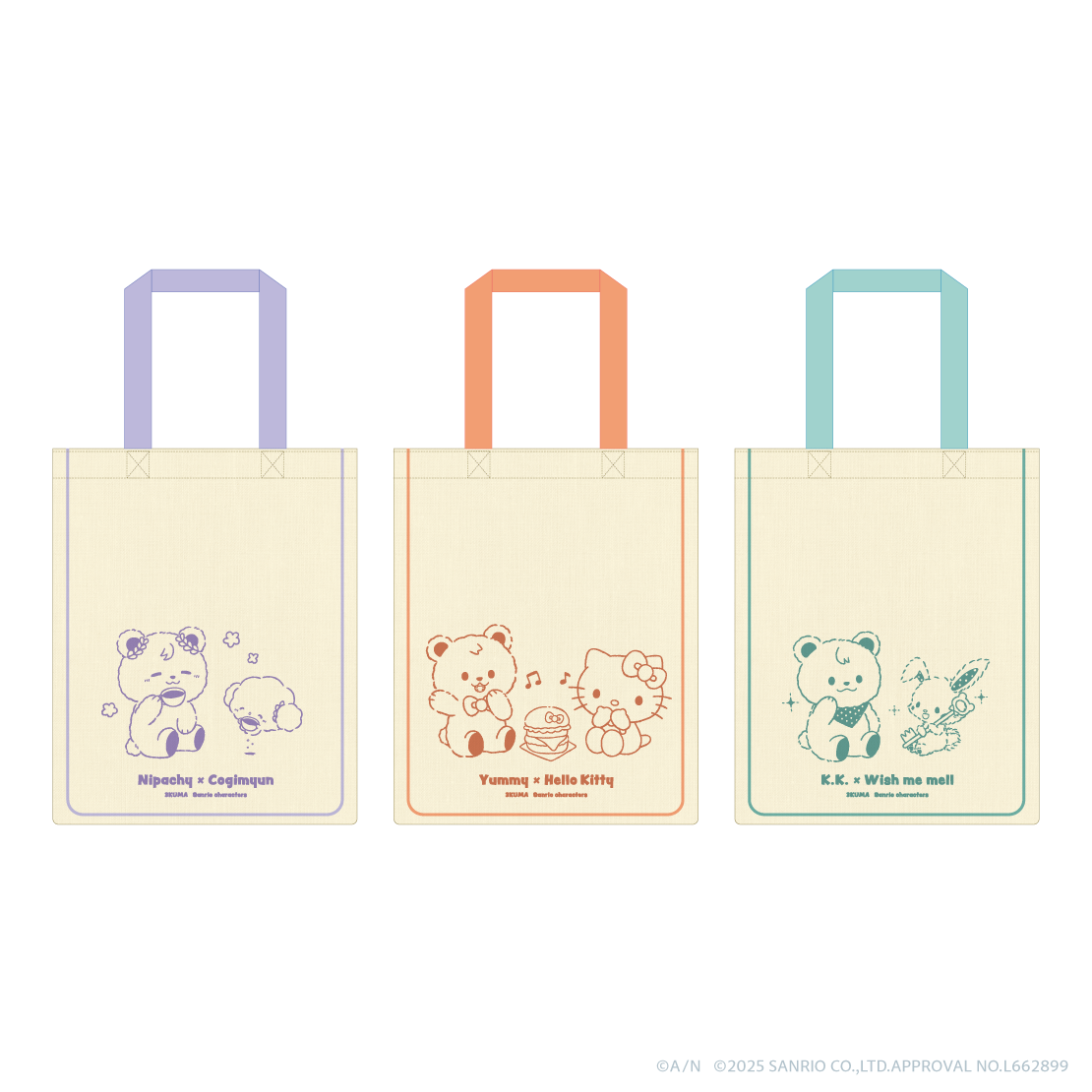 [Pre-order] Nijisanji 【3SKM×サンリオキャラクターズ】Bag