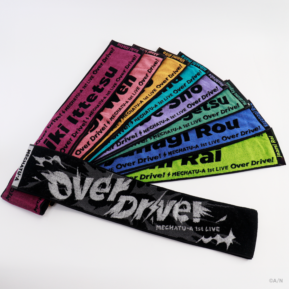 [Pre-order] Nijisanji 【MECHATU-A 1st LIVE】Towel【MECHATU-A 1st LIVE "Over Drive!"】