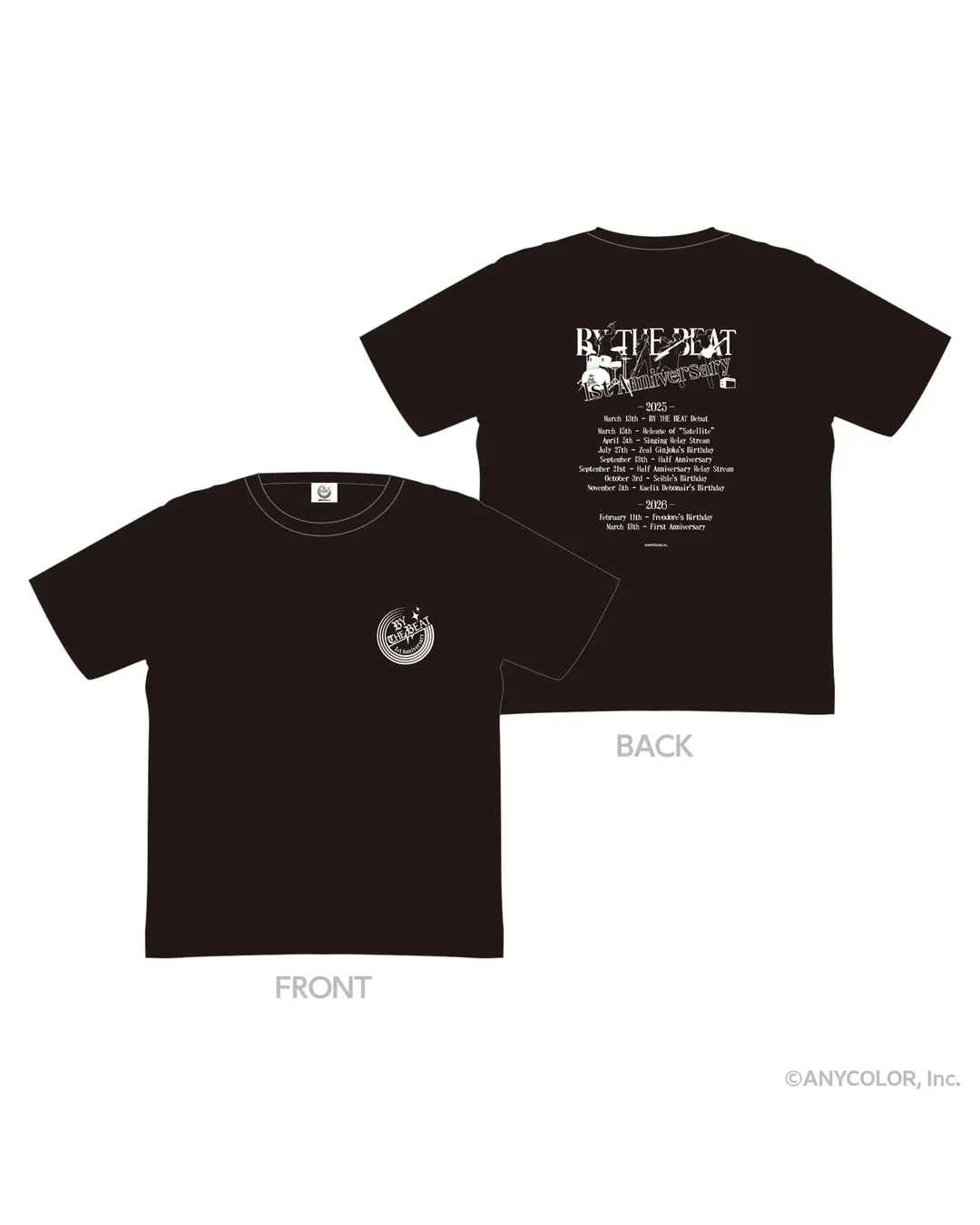 [pre-order] Nijisanji [BY THE BEAT 1st Anniversary] Goods