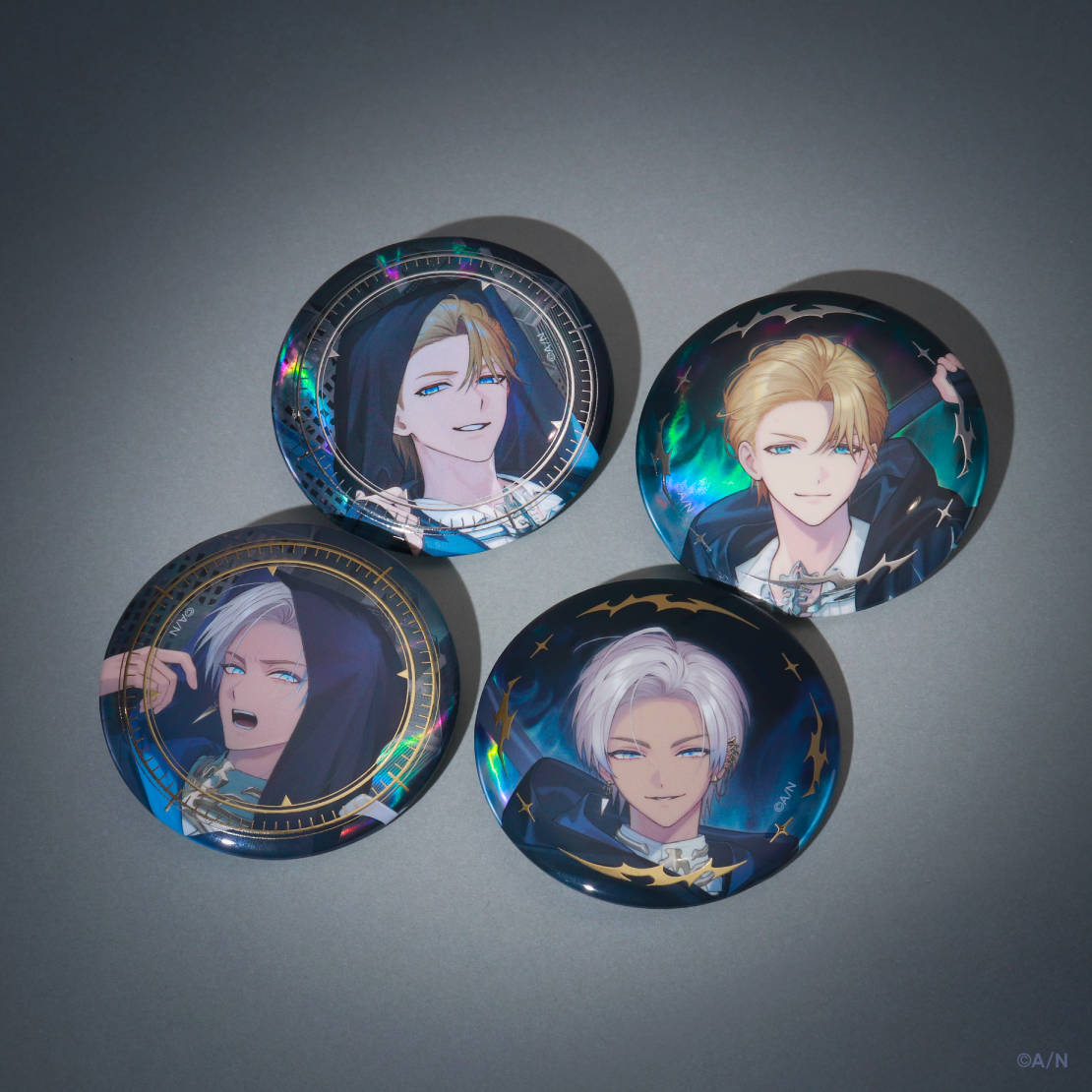 [Pre-order] Nijisanji 【Replay Mode】箔押し缶バッジ セット(Badge Set)