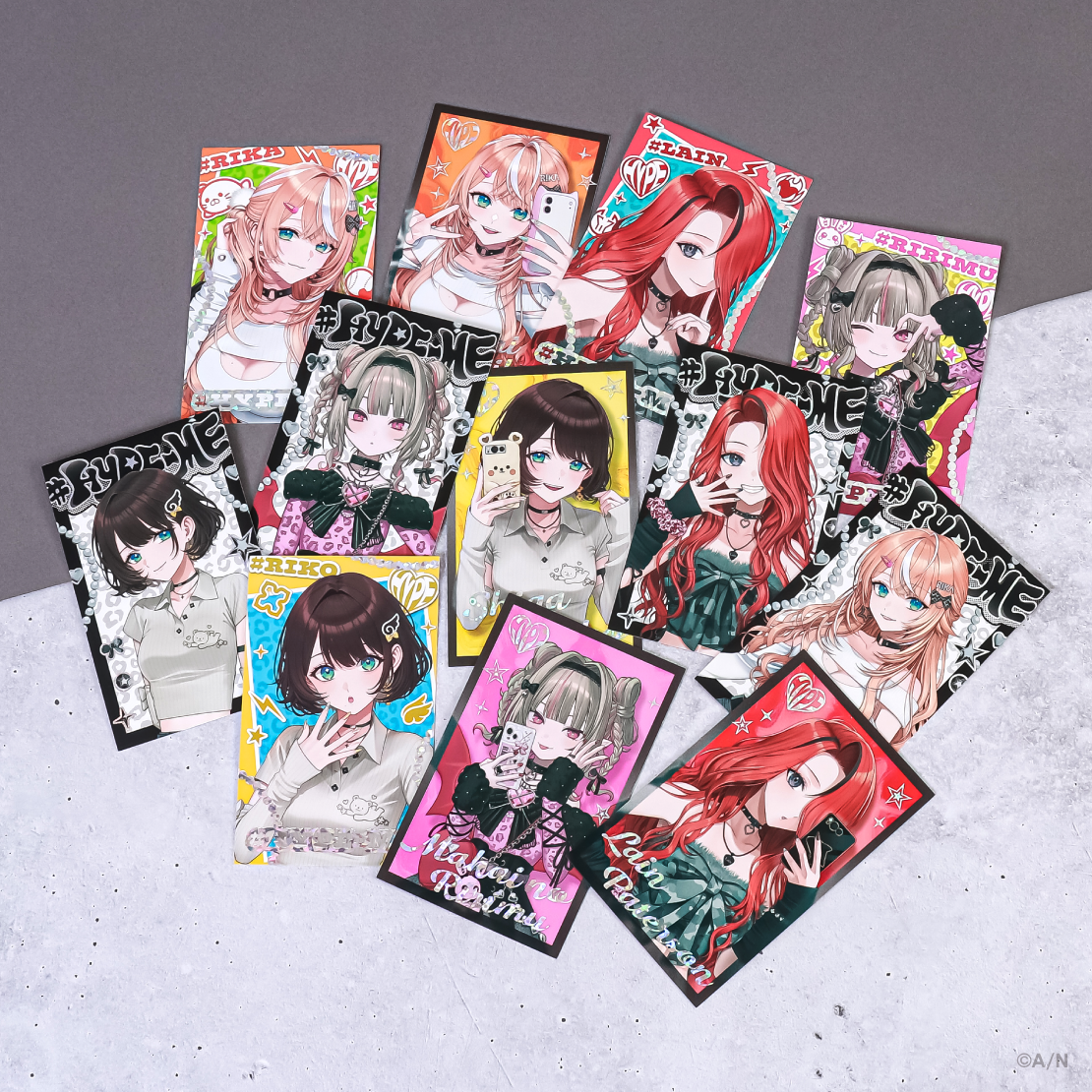 [Pre-order] Nijisanji 【#HYPE-ME】ランダムフォト風カード Bグループ (Random Cards B Group)