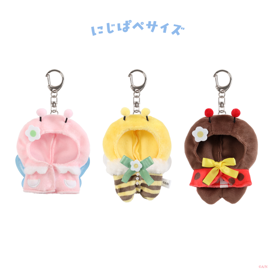 [預訂] Nijisanji 【Blooming!】にじぱぺきぐるみ(娃衫掛件) 【にじいろクローゼット】