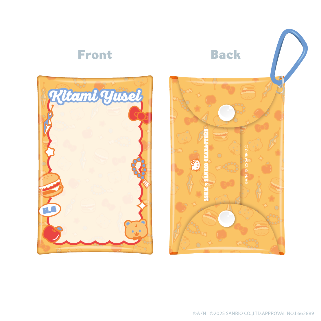 [Pre-order] Nijisanji 【3SKM×サンリオキャラクターズ】Multipurpose Pouch