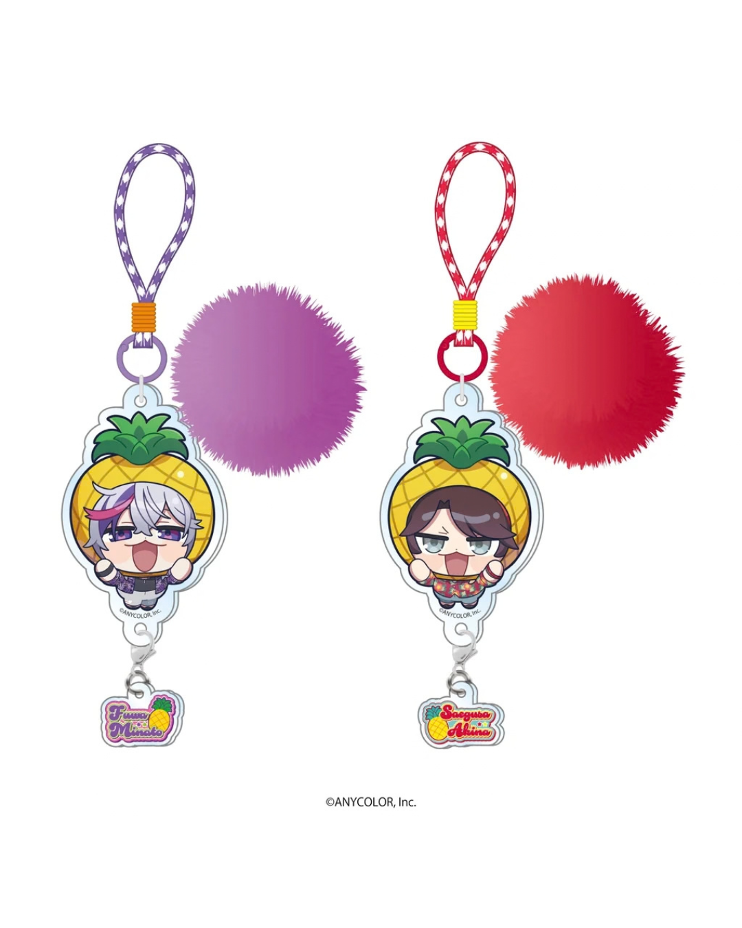 [pre-order]  NIJISANJI 不破湊&三枝明那「ふわぐさ×ナゴパイナップルパーク」Goods