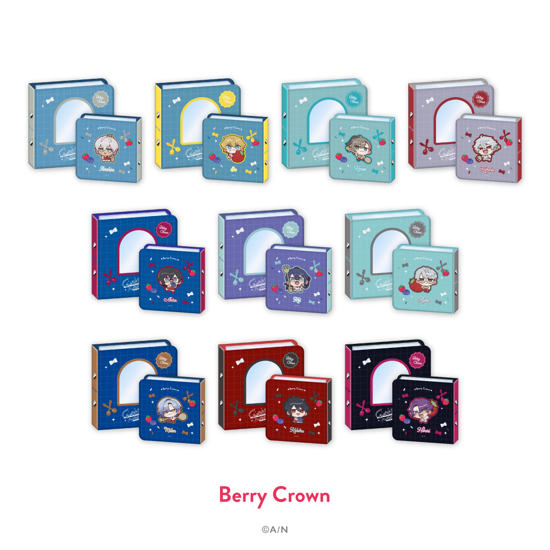 [預訂] Nijisanji 【にじさんじ 8th】コレクトブック(收藏書) Berry Crown [NIJISANJI Official Store 6th Anniversary]