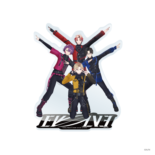[預訂] Nijisanji 【VOLTACTION 2nd LIVE】集合！アクリルスタンド (集合！壓克力立牌)