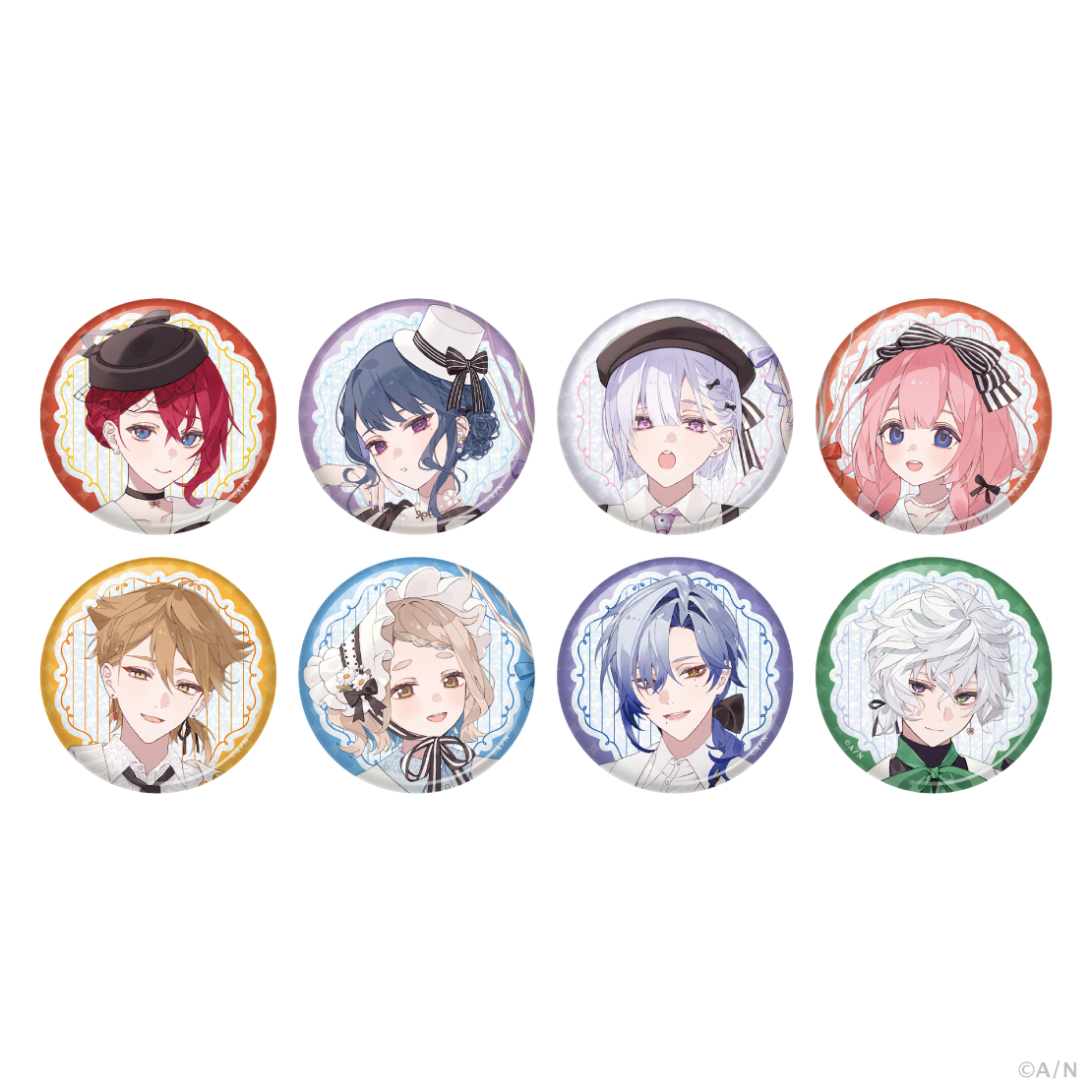 [預訂] Nijisanji 【ふわふわバルーン】ランダム缶バッジ (隨機徽章)