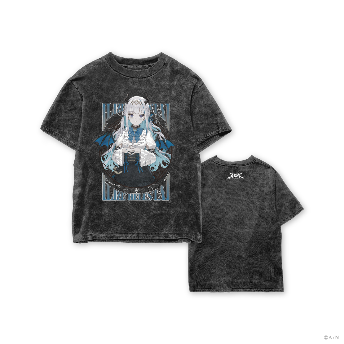 [預訂] Nijisanji 【さんばか 7th】ヴィンテージ風Tシャツ (T恤)